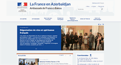 Desktop Screenshot of ambafrance-az.org